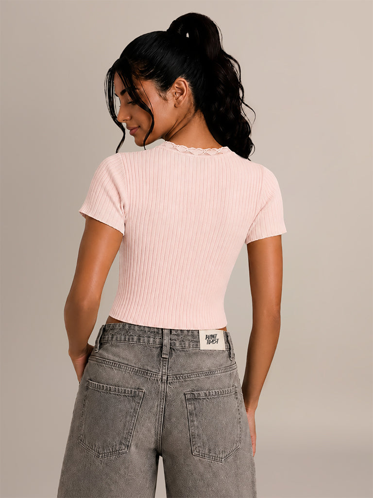Fitted Ribbed Top