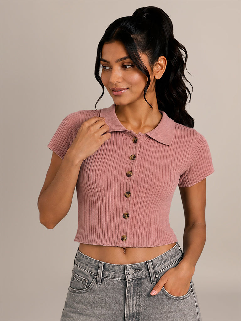 Fitted Ribbed Top
