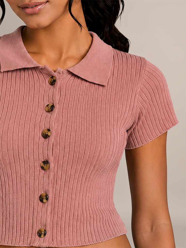 Fitted Ribbed Top