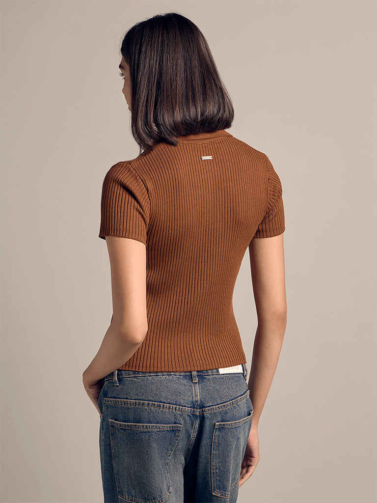 Fitted Polo T-Shirt