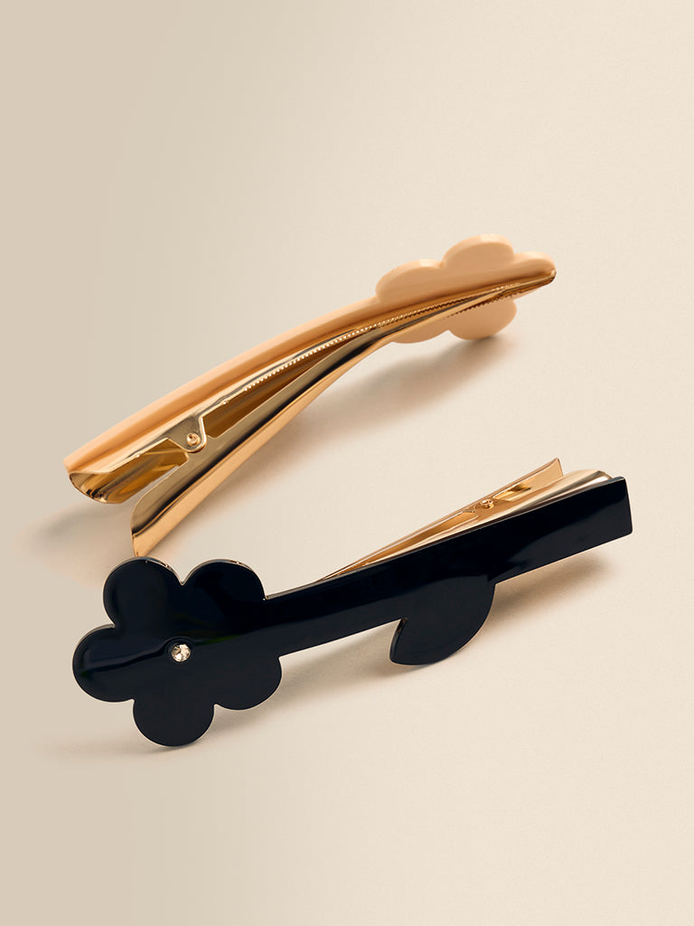 Floral Hair Clips (Pack of 2)