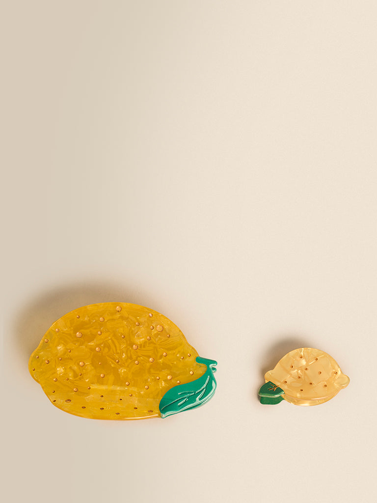 Lemon Hair Clips (Pack of 2)