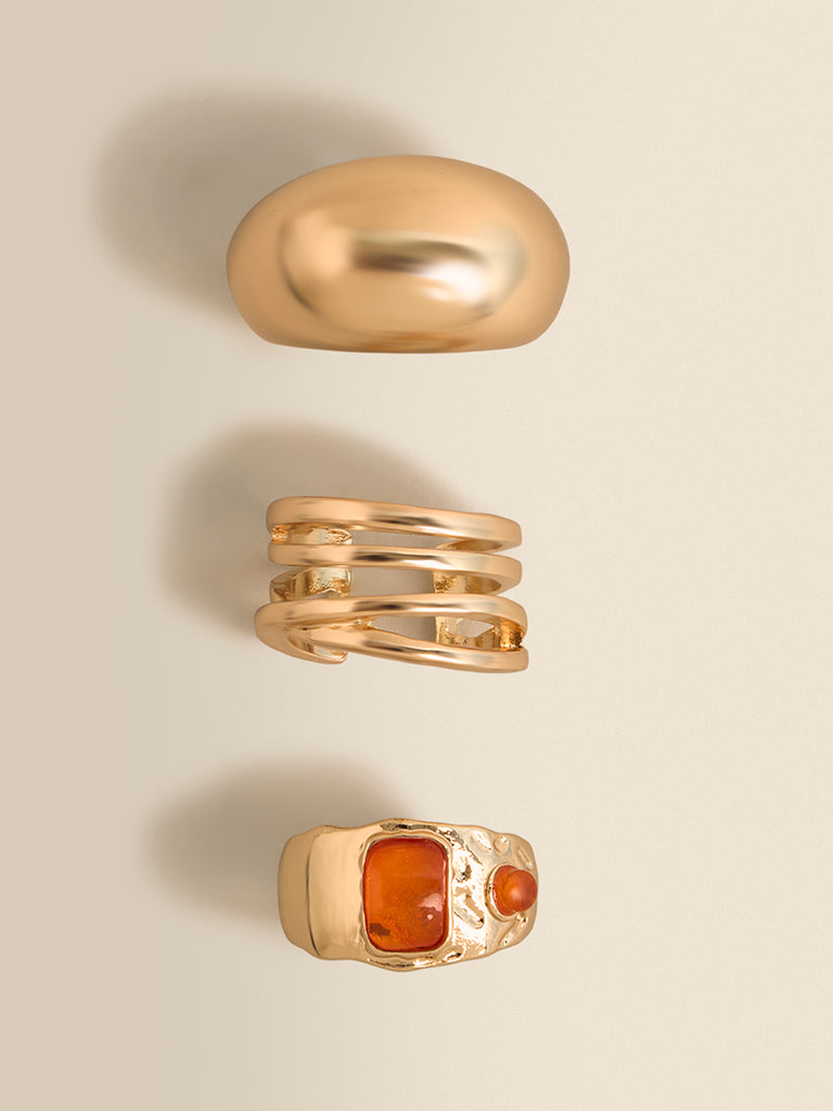 Assorted Rings (Pack of 3)