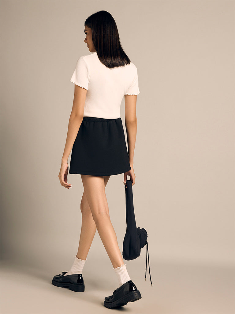 Flared Mini Skirt