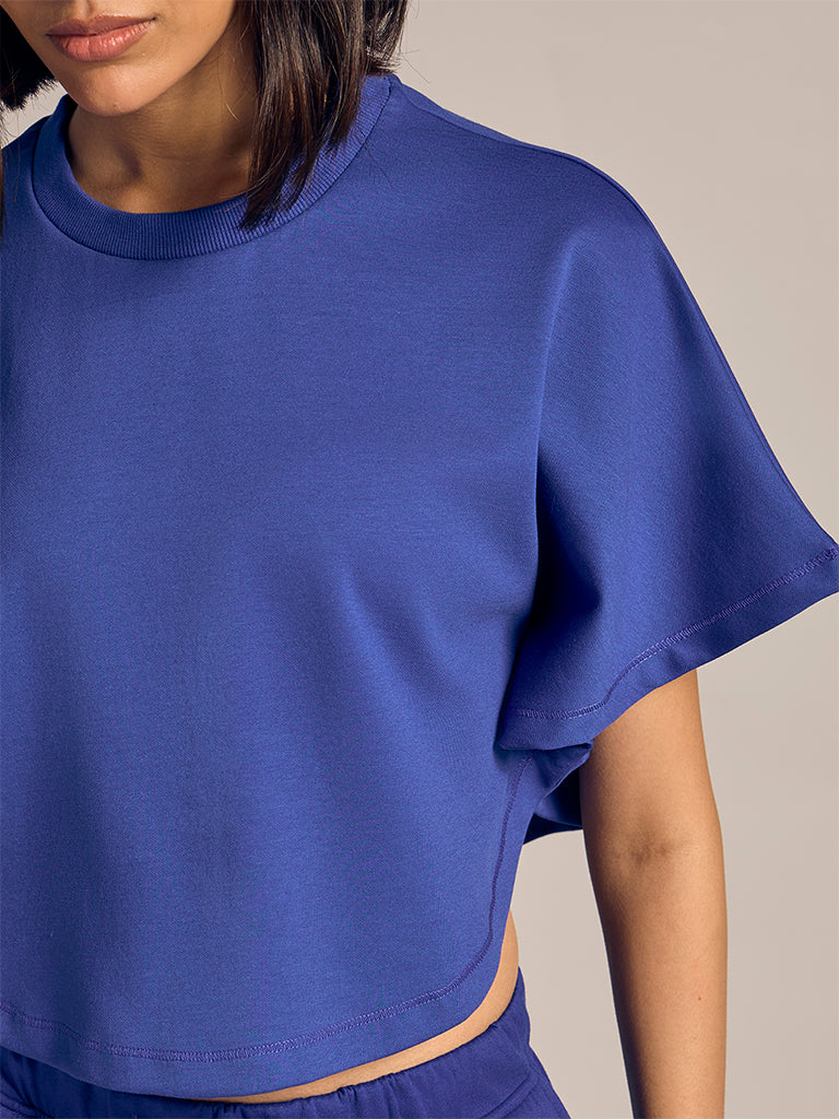 Boxy-Fit Crop Top