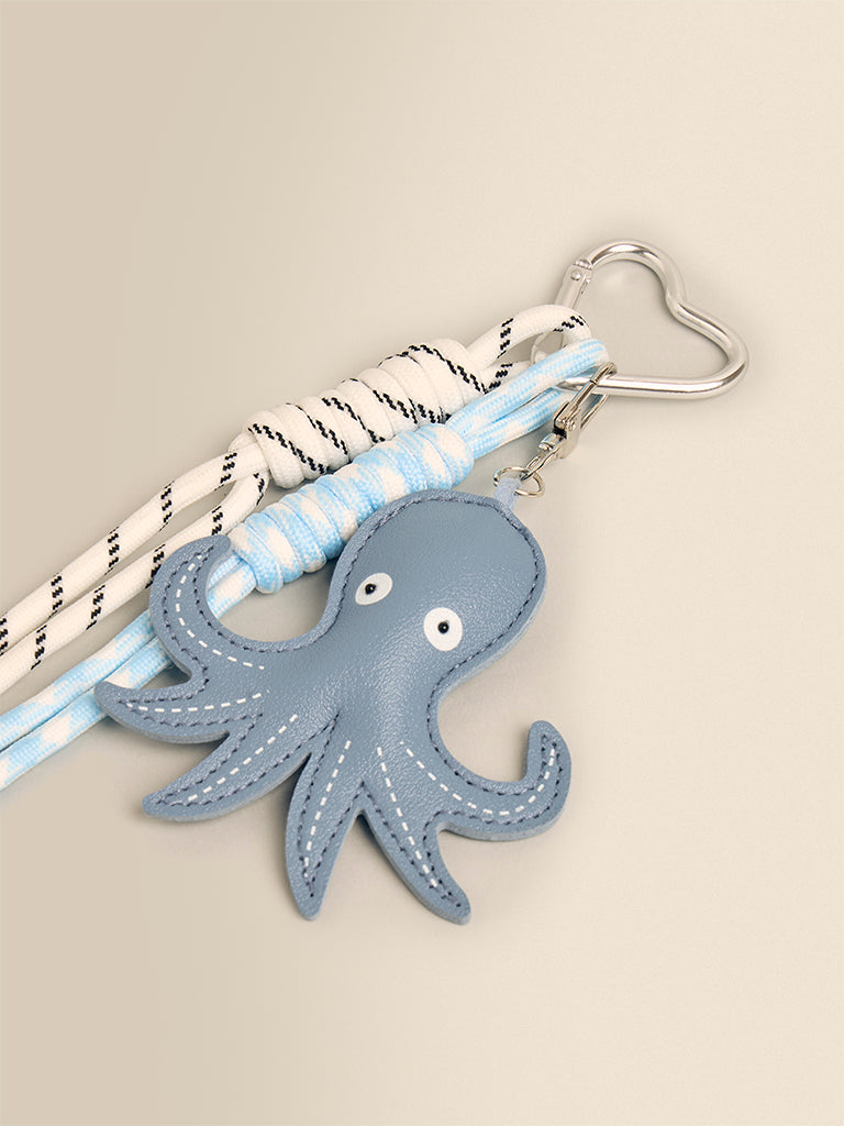 Octopus Charm Keychain