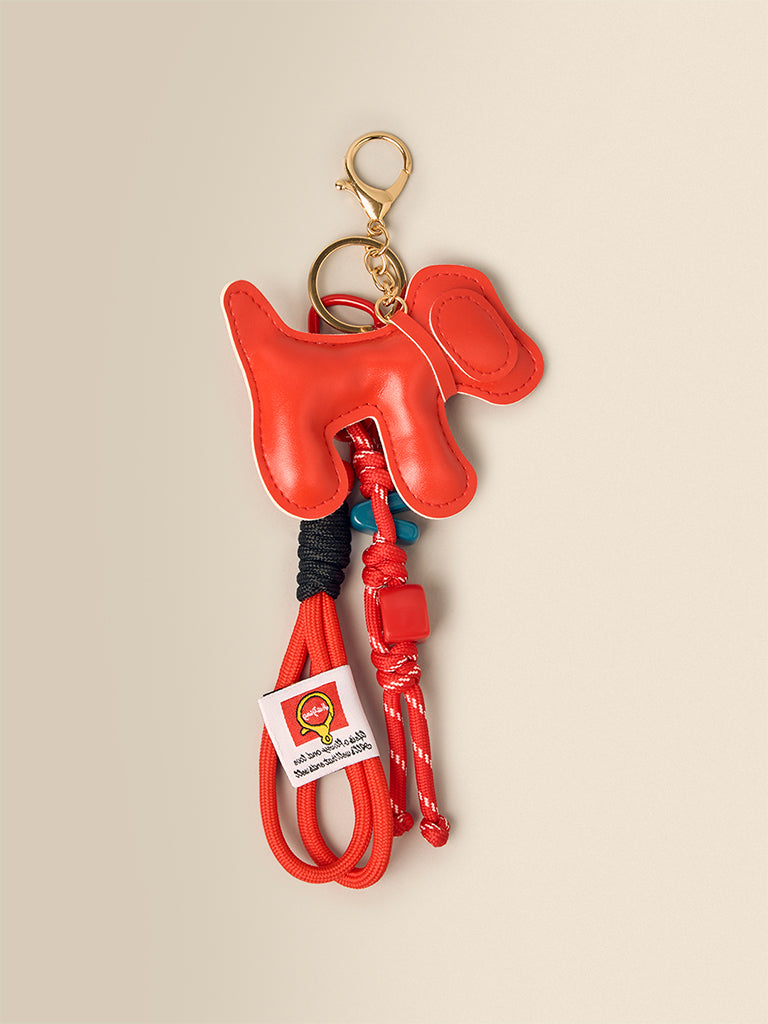 Dog Charm Keychain