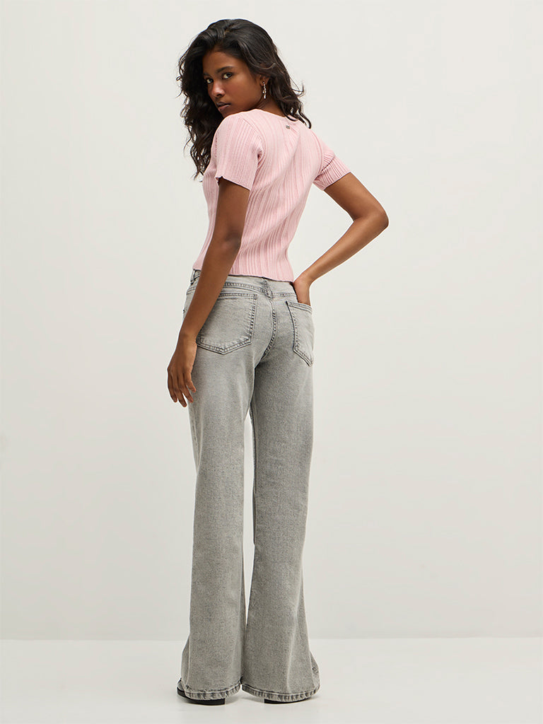 Flared High Waist Jeans
