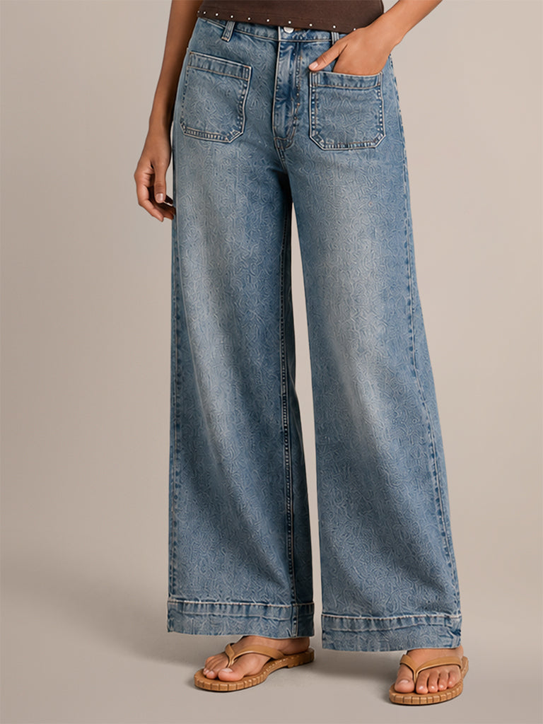 Wide-Leg Jeans