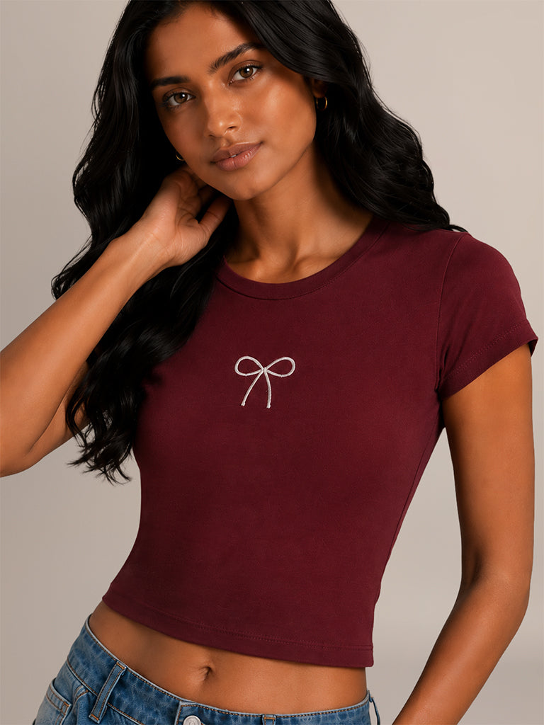 Fitted Printed T-Shirt