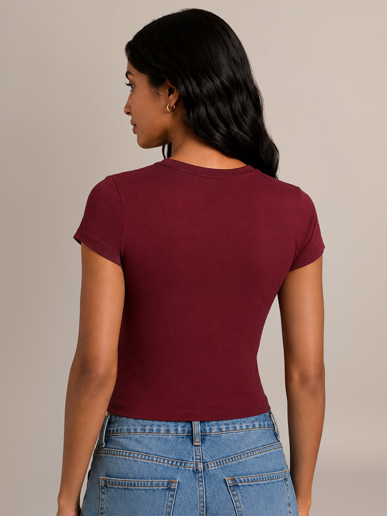 Fitted Printed T-Shirt