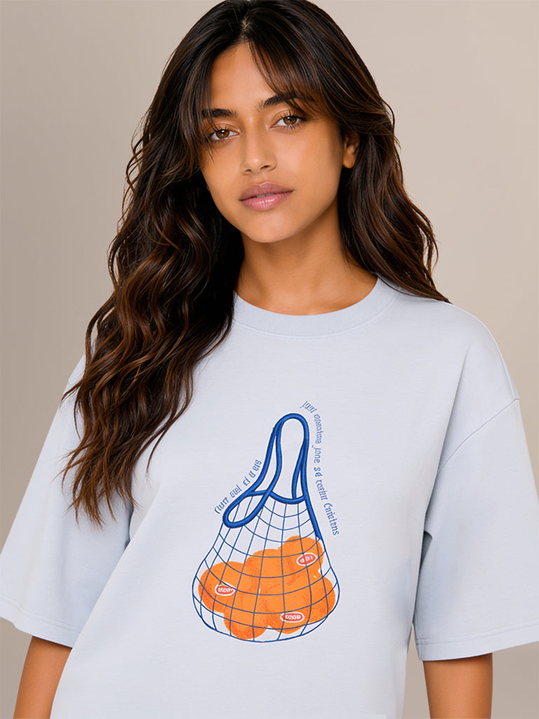 Printed Oversized T-Shirt