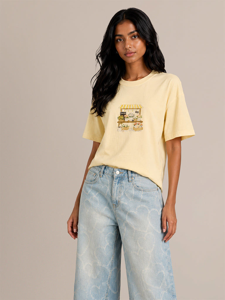Oversized Printed T-Shirt