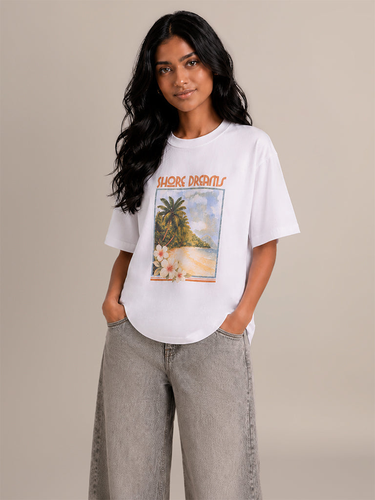 Oversized Printed T-Shirt
