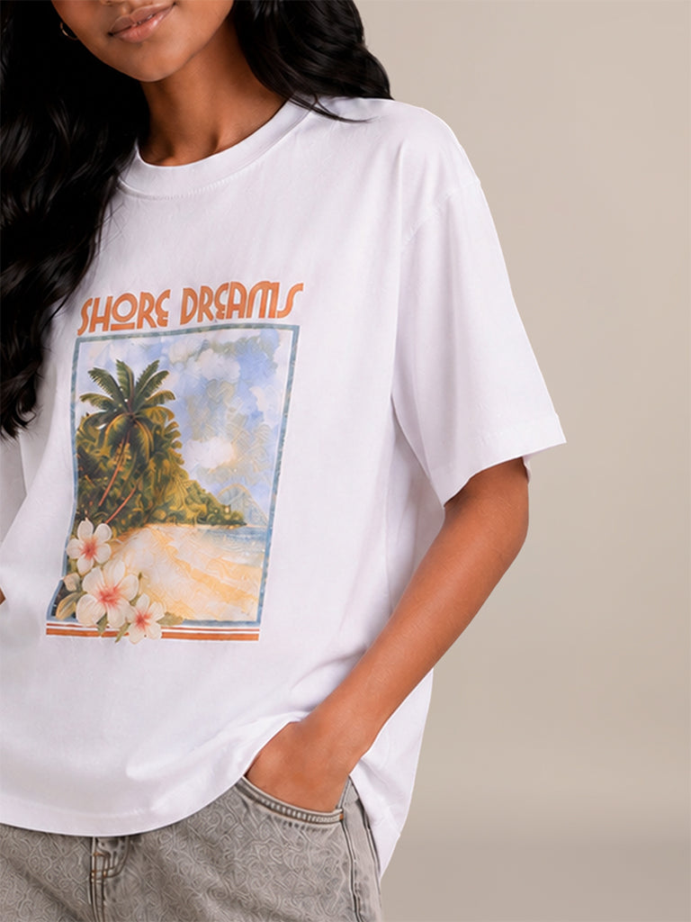 Oversized Printed T-Shirt