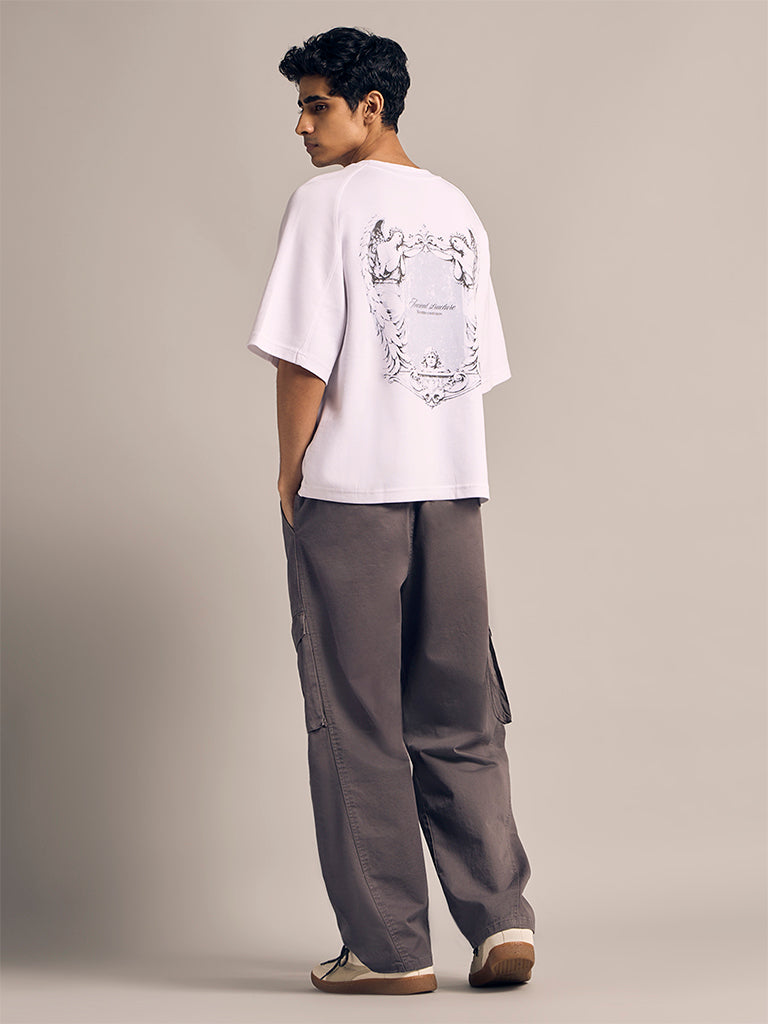 Boxy-Fit Printed T-Shirt