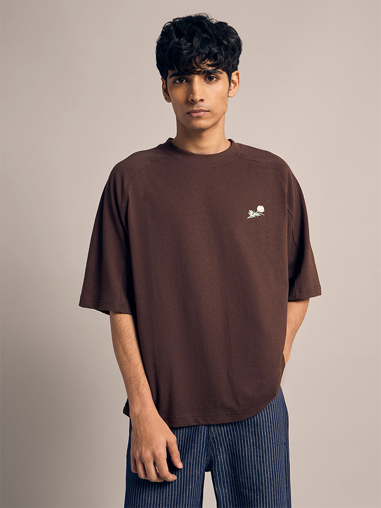 Boxy-Fit Printed T-Shirt
