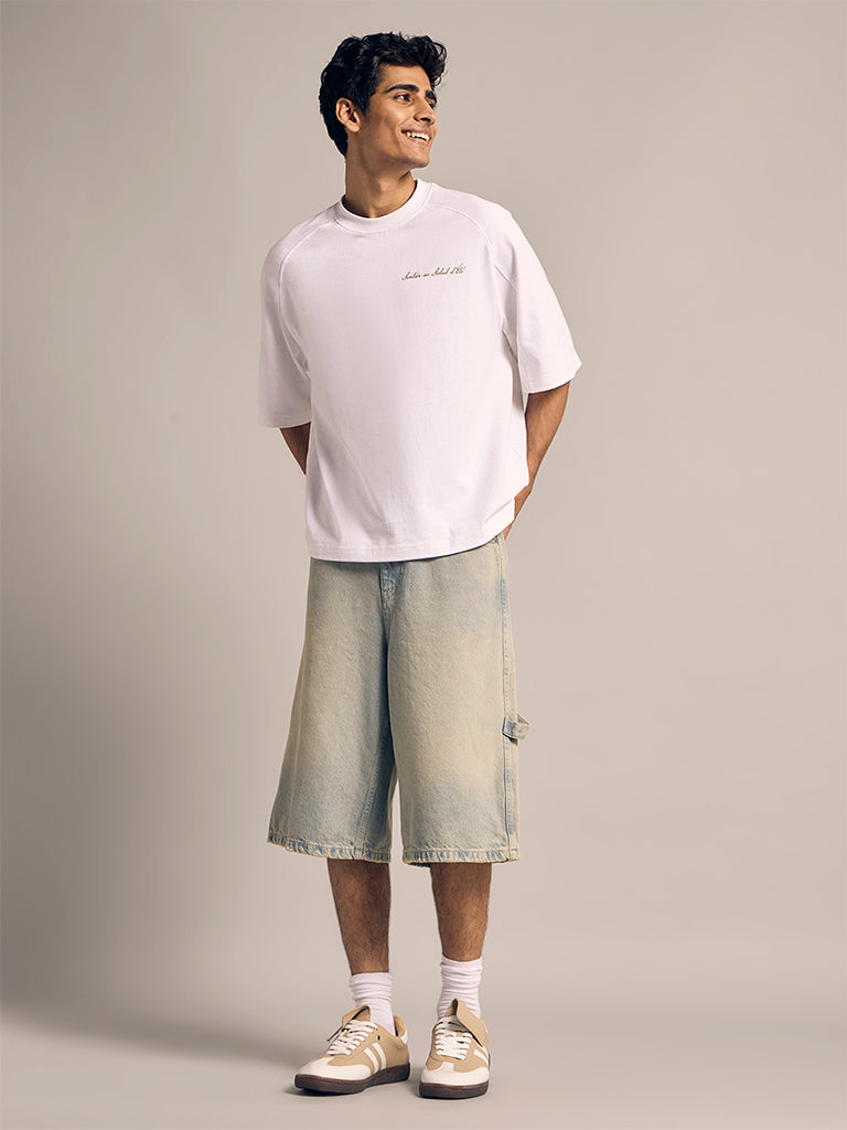 Boxy-Fit Printed T-Shirt