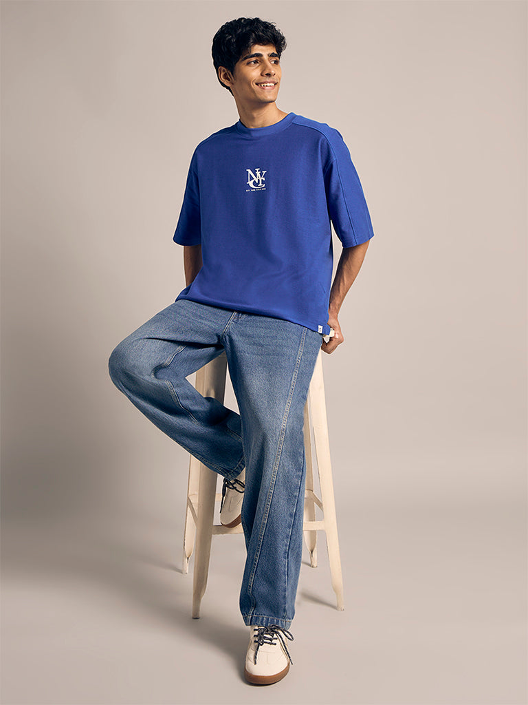 Boxy-Fit Printed T-Shirt