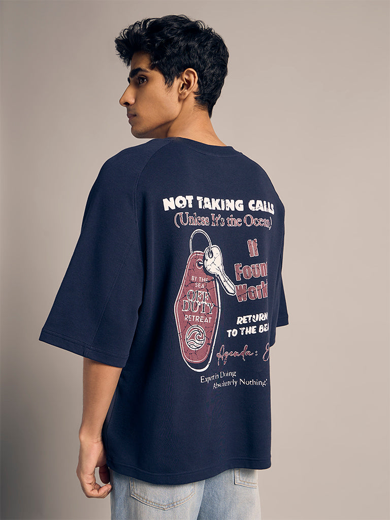 Boxy-Fit Printed T-Shirt