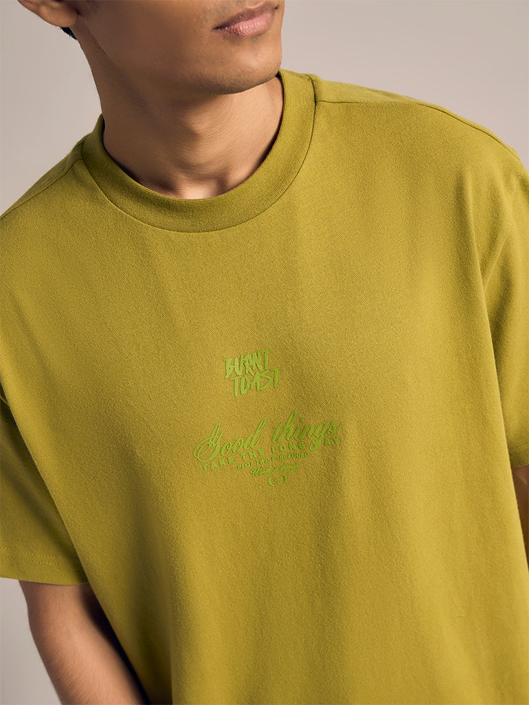 Regular-Fit Typographic T-Shirt