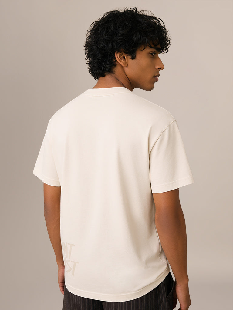 Regular-Fit Typographic T-Shirt