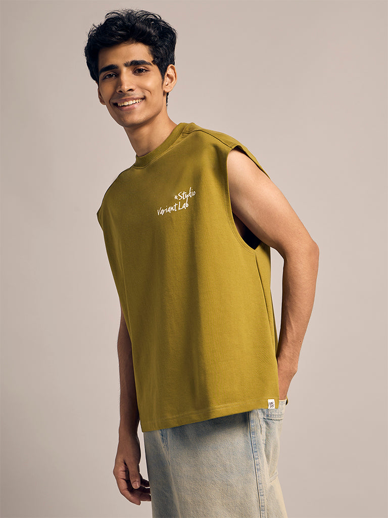 Text Printed Vest