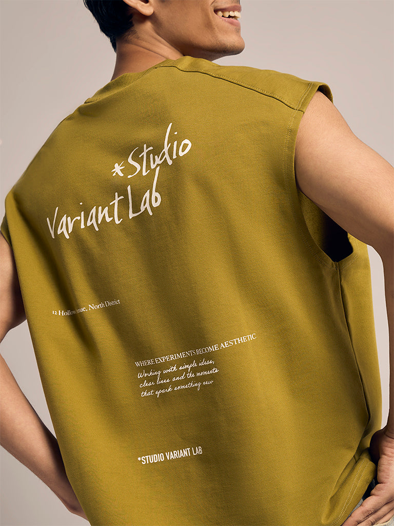 Text Printed Vest