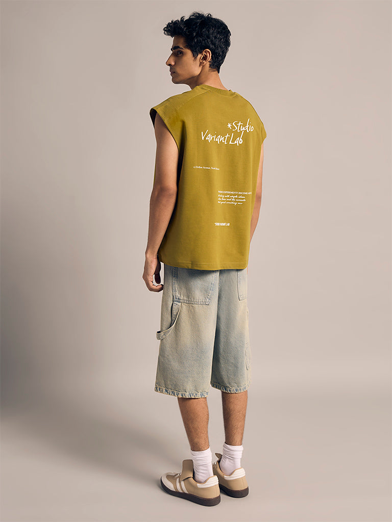 Text Printed Vest