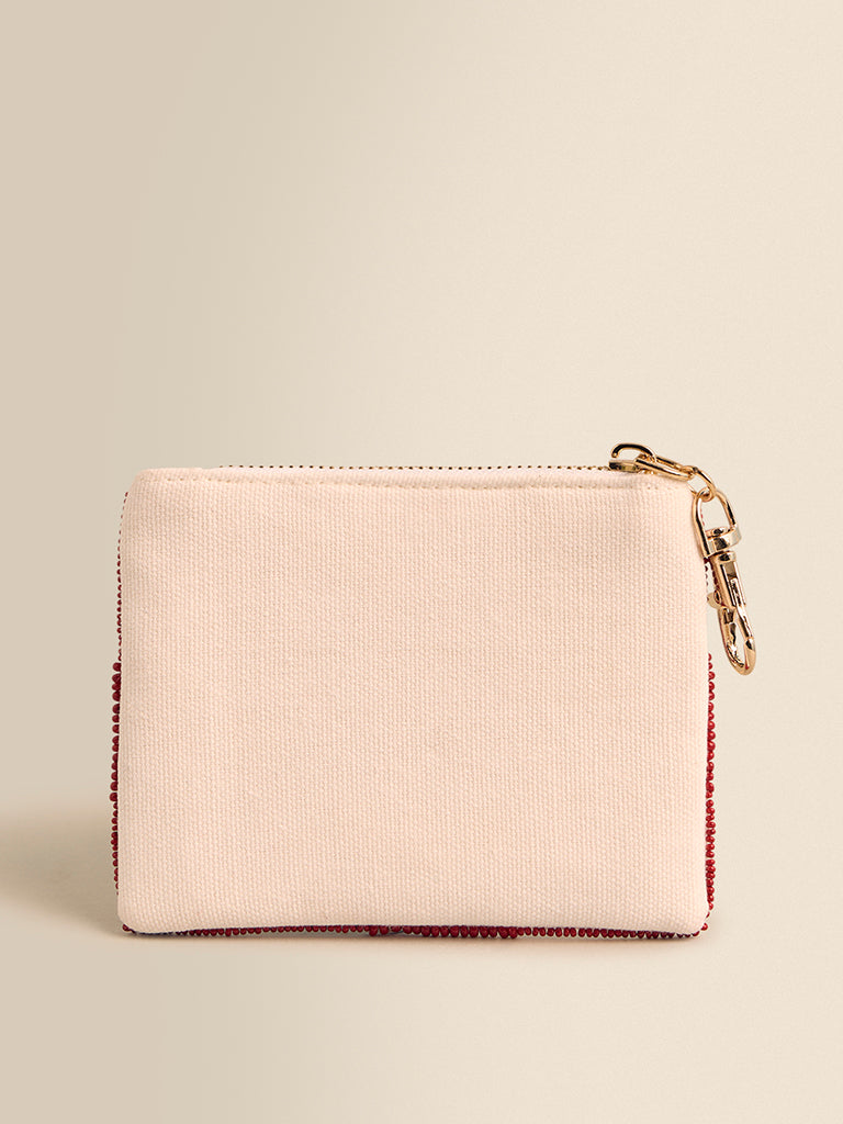 Beaded Lobster Coin Pouch