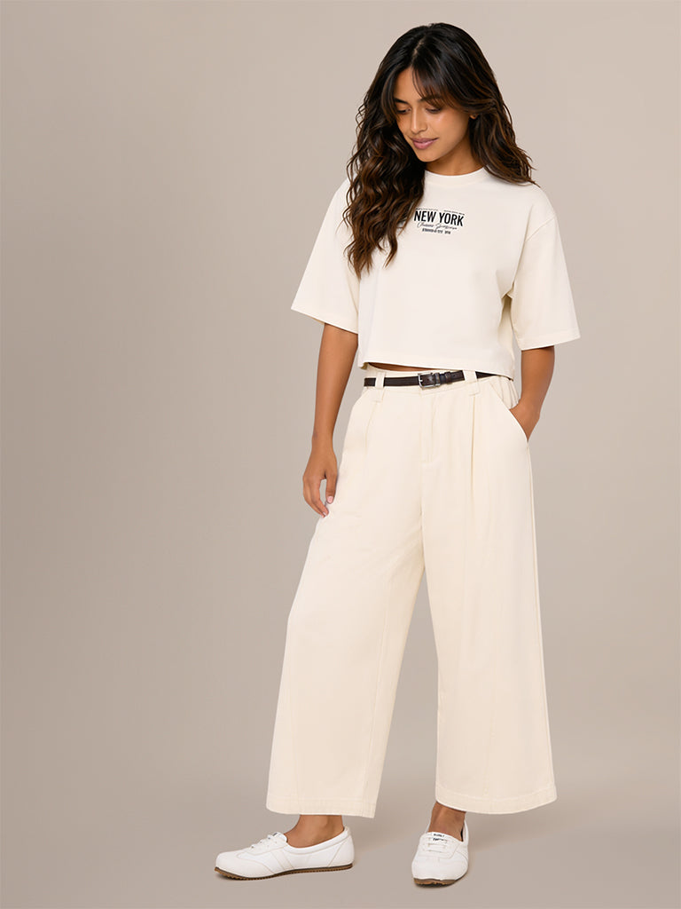 Wide-Leg Trousers