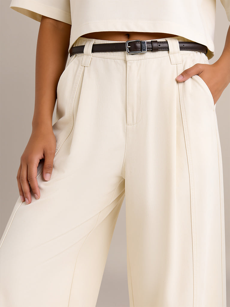 Wide-Leg Trousers