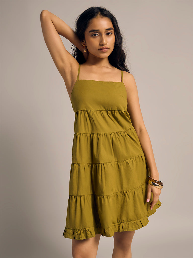 Tiered Mini Dress
