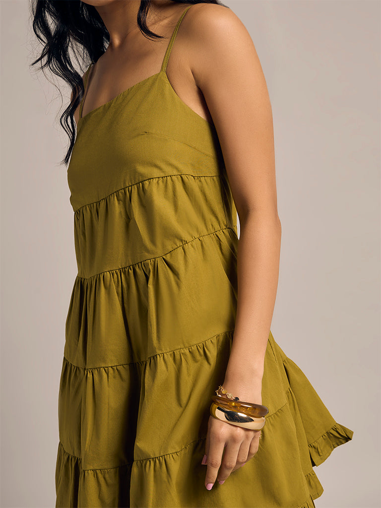 Tiered Mini Dress