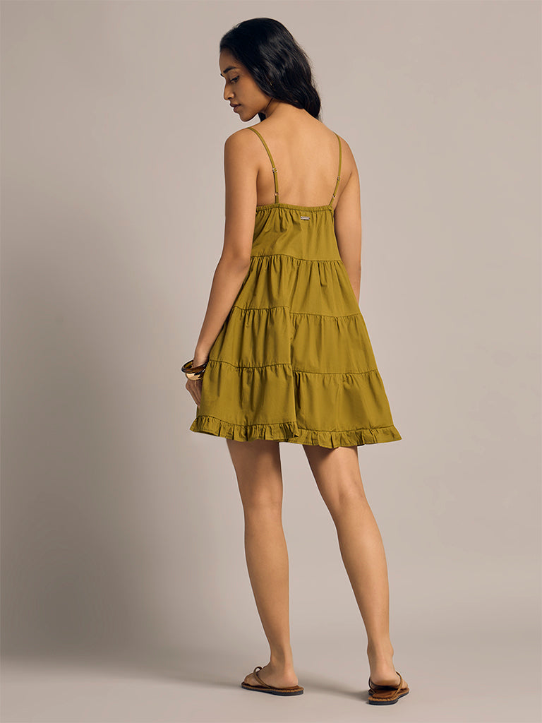 Tiered Mini Dress