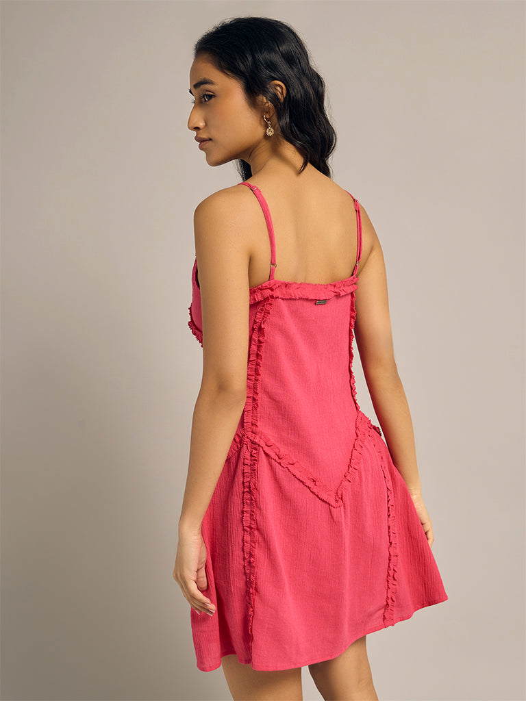 Ruffled Mini Dress