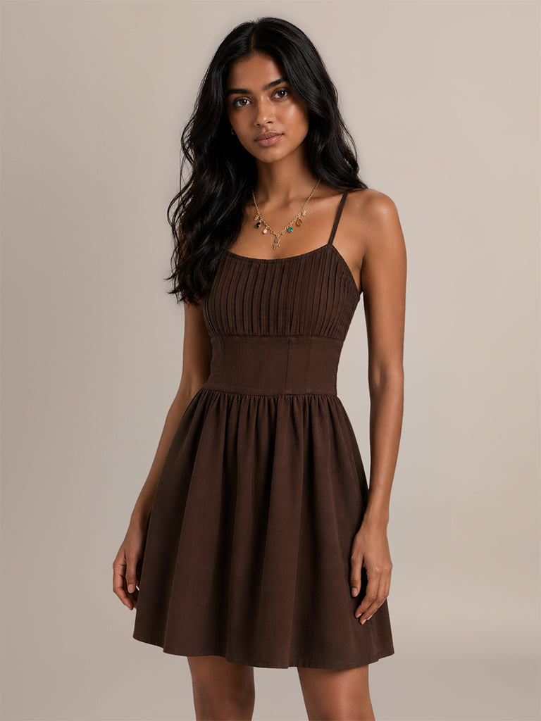 Mini Solid Dress