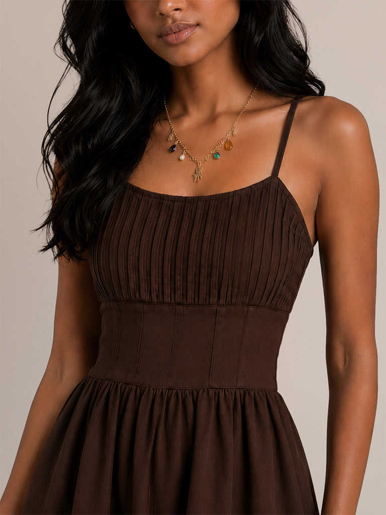 Mini Solid Dress
