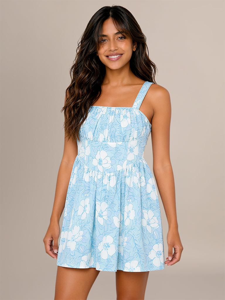 Mini Floral Dress