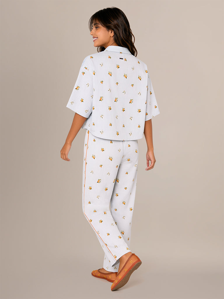 Printed Boxy-Fit Shirt