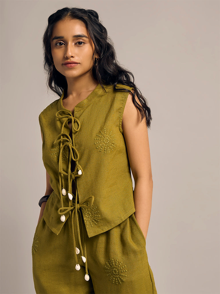 Embroidered Top