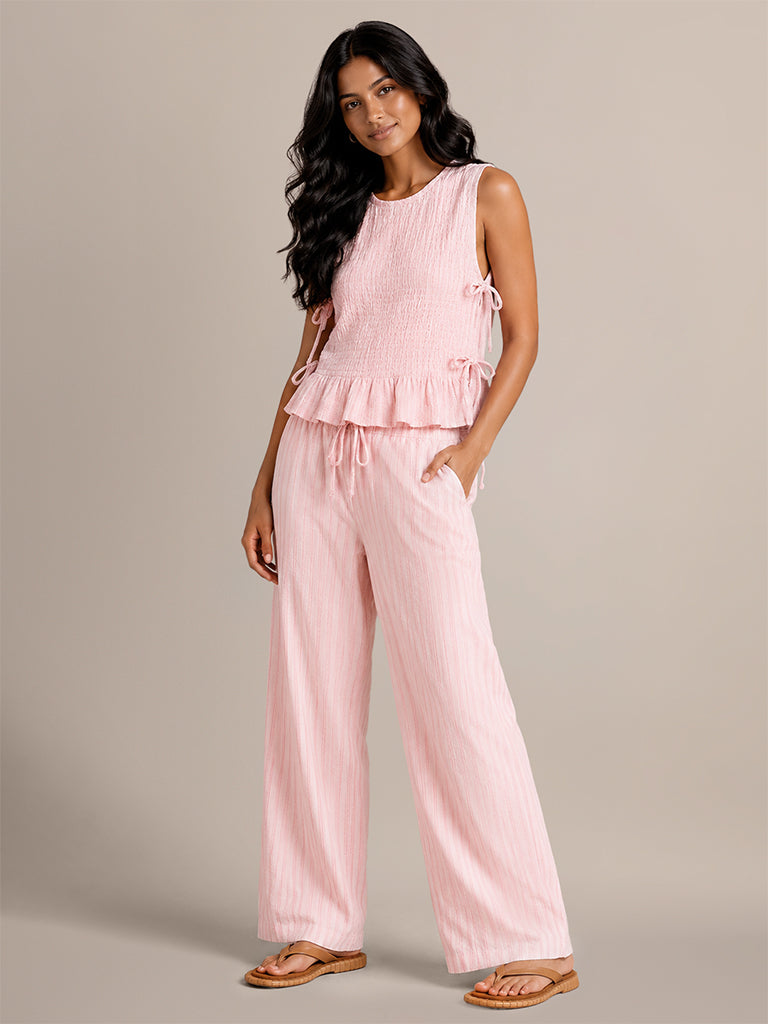 Fitted Smocked Top
