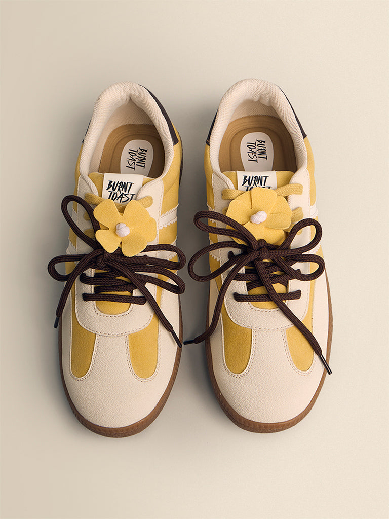 Contrast Panel Sneakers