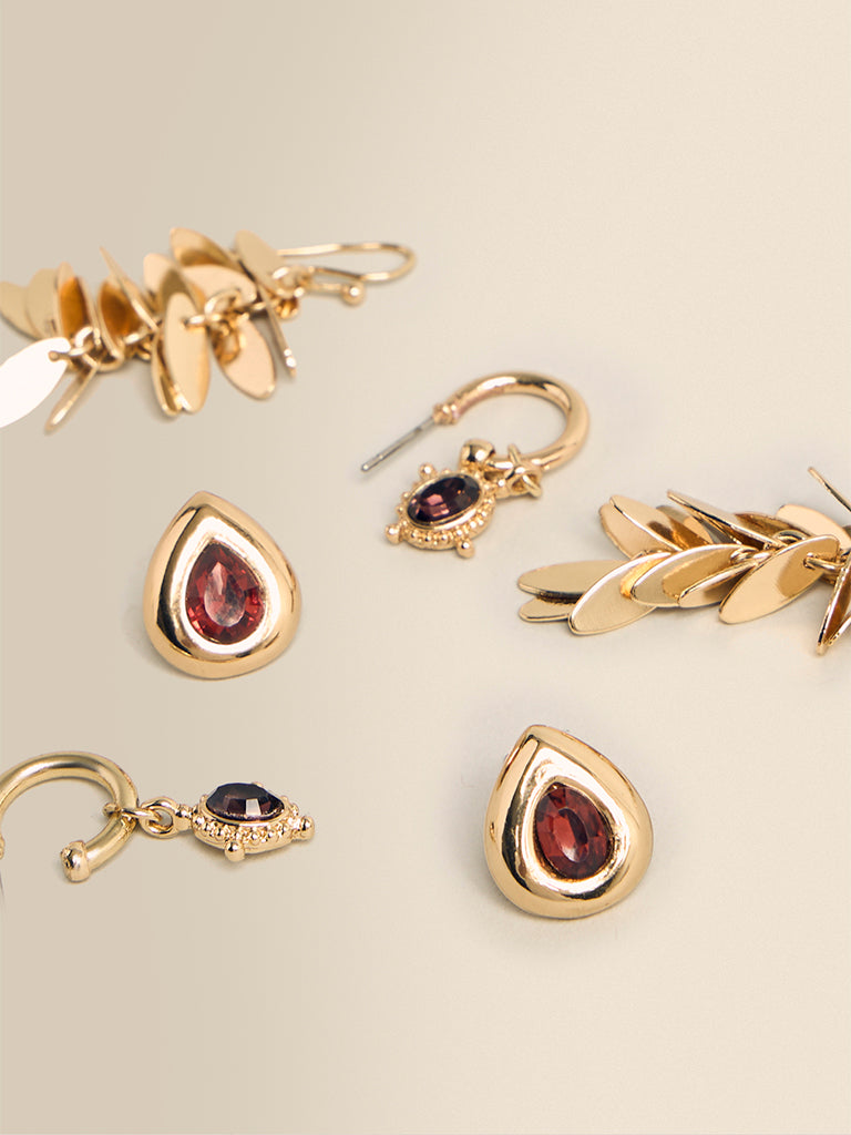 Pack of 3 Assorted Earrings