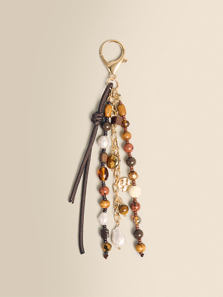 Beaded Bag Charm