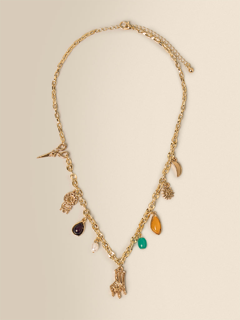Multi-Charm Necklace