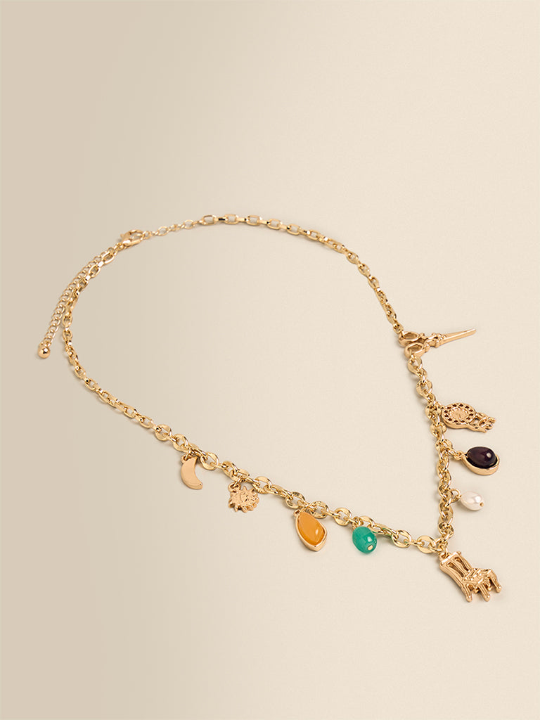 Multi-Charm Necklace