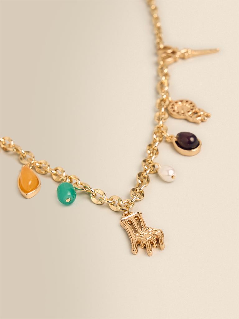 Multi-Charm Necklace