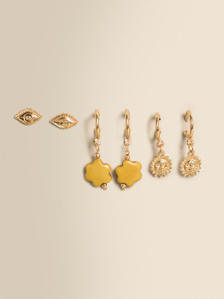 Assorted Earrings (Pack of 3)