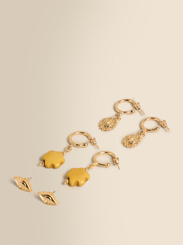 Assorted Earrings (Pack of 3)